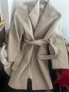 H&M Women's Spring Coat in Light Beige
